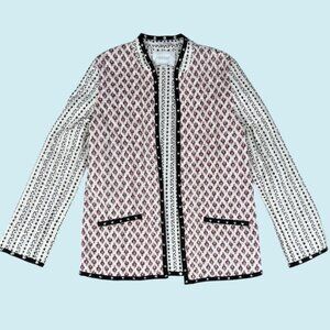 Maison Scotch SCOTCH & SODA Jacket Women's Size 3 Print Quilted Jolie Vagabonde